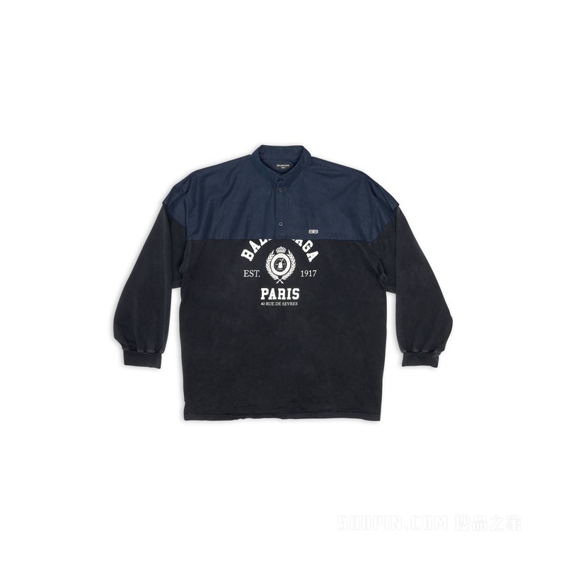 COLLEGE 1917 PATCHED POLO衫