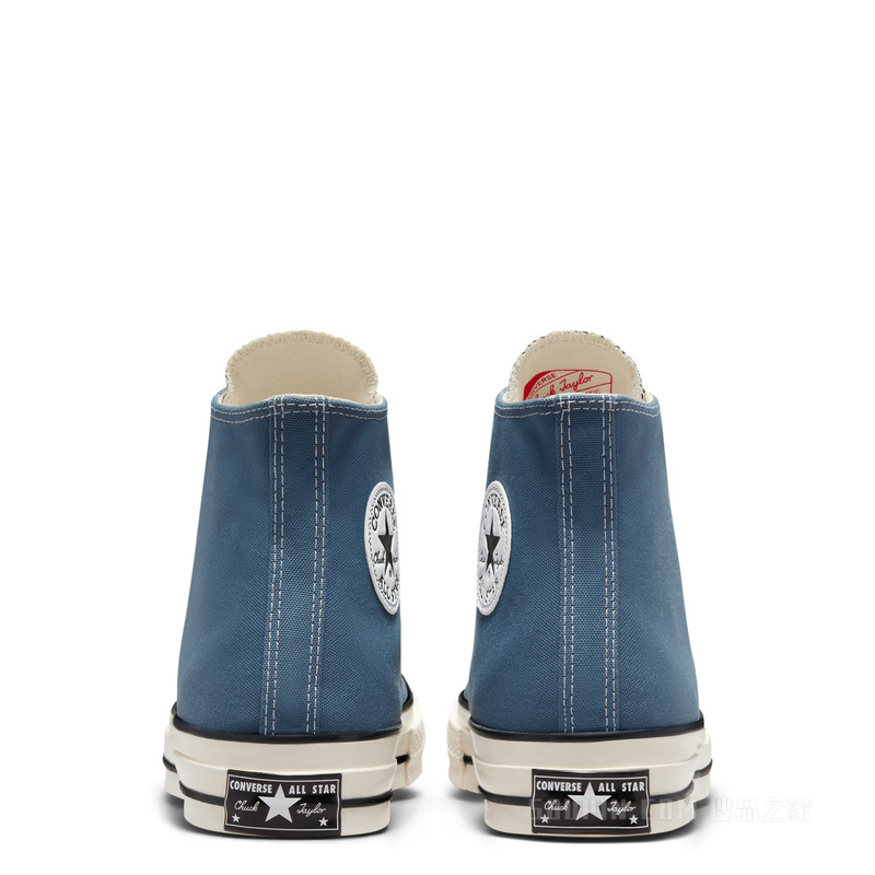 【男女同款】 Chuck 70高帮帆布鞋律动蓝 中性 紫罗兰色