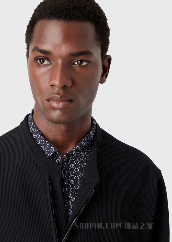 经典简约拉链夹克 | Giorgio Armani