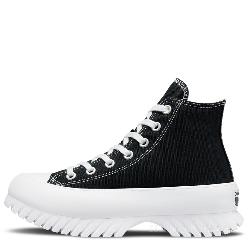 【男女同款】All Star Lugged 2.0厚底鞋 中性 黑色