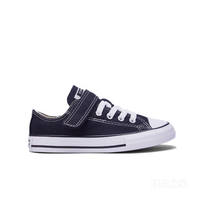 【小童】All Star 1V低帮经典复古童鞋 中性 黑色