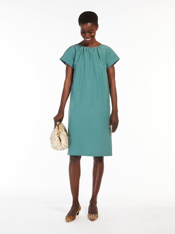 【関税&送料込】Max Mara Beber Taffeta Short Dress Taffeta dress, emerald | 