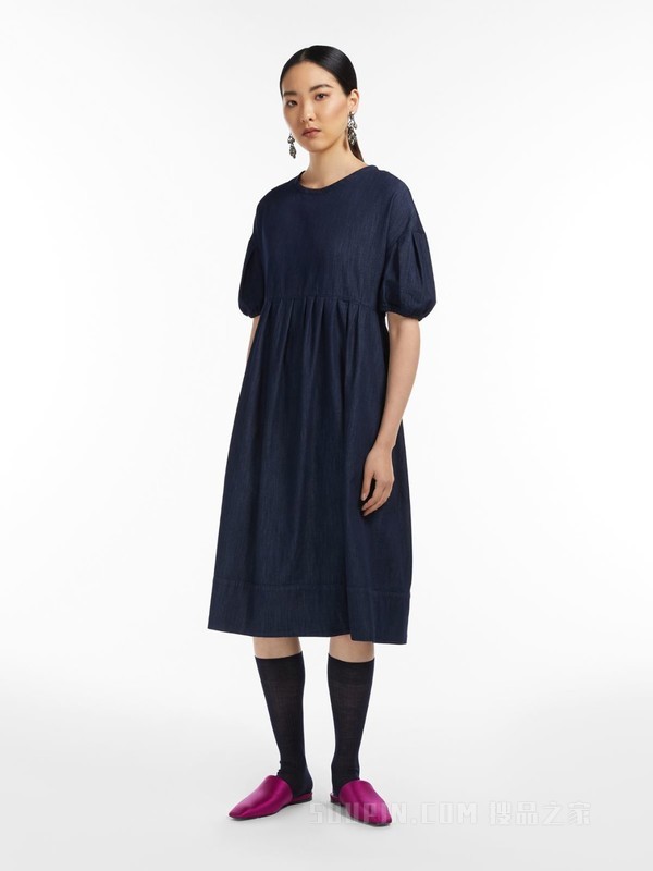 Cotton denim dress | 'S Max Mara