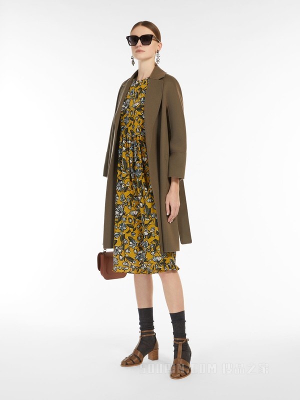 Silk crepe de chine dress | 'S Max Mara