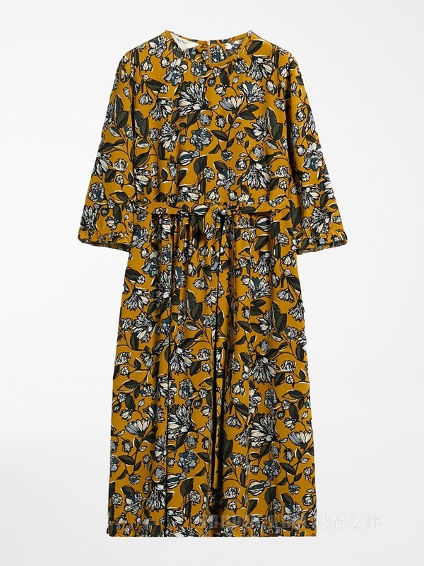 Silk crepe de chine dress | 'S Max Mara