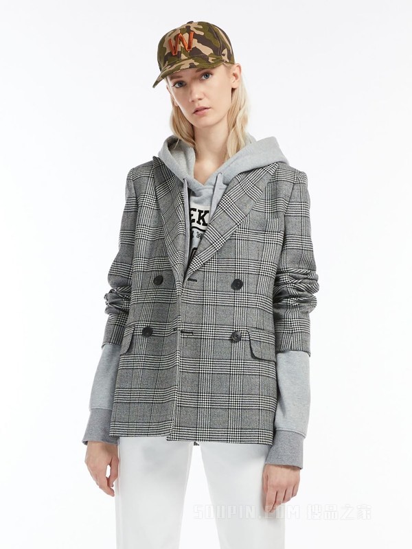 Wool twill blazer | Weekend Max Mara