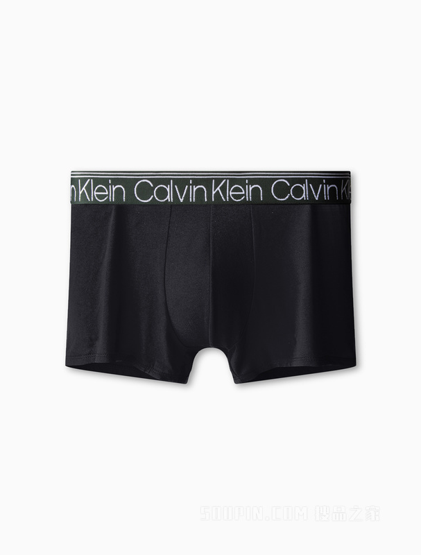 Calvin Klein 22春夏新款男士三条装循环LOGO腰边舒适透气平角内裤NB2729