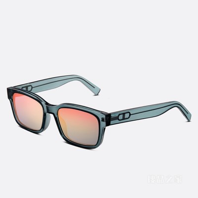 CD Link S1U 太阳眼镜 灰色透明效果方形镜框