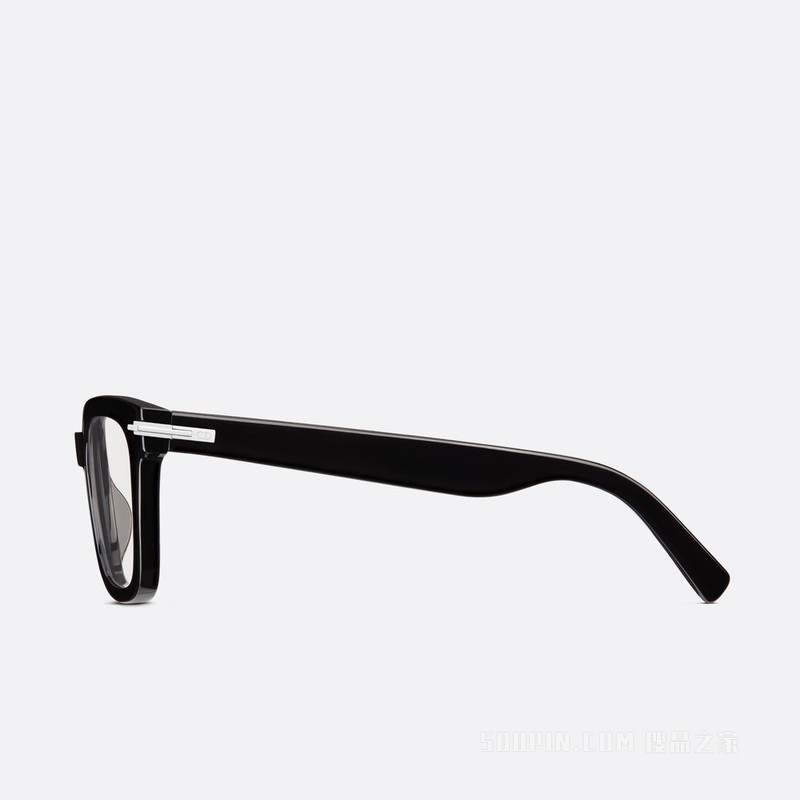 DiorBlackSuit S10I 眼镜 黑色正方形镜框防蓝光镜片