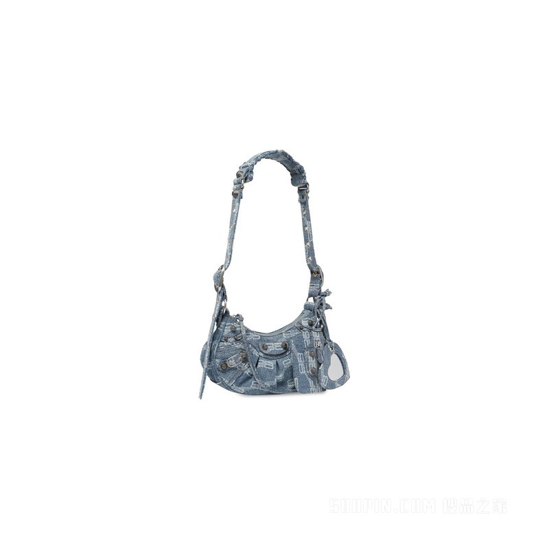 BB MONOGRAM LE CAGOLE加小号牛仔布单肩包