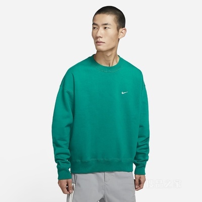 NikeLab 男子起绒圆领上衣