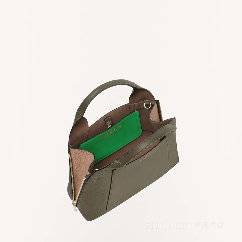 中号大手袋 Salvia C (Green) Furla Gilda