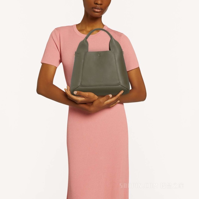 中号大手袋 Salvia C (Green) Furla Gilda