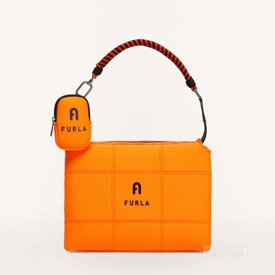 中号单肩包 Arancio Fluorescente (Orange) Furla Piuma