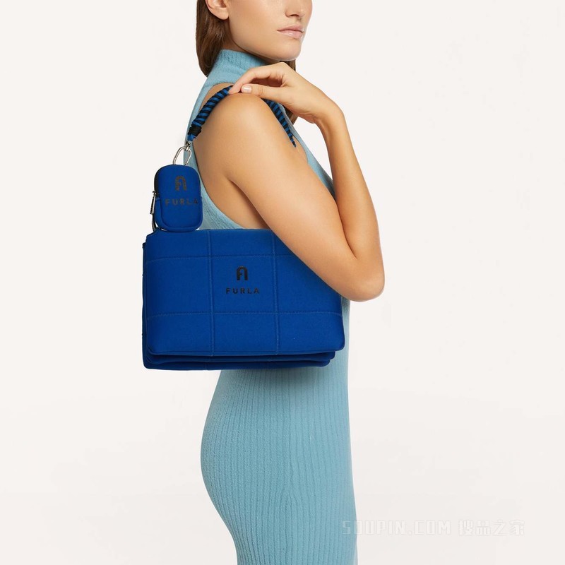 中号单肩包 Pacific (Blue) Furla Piuma
