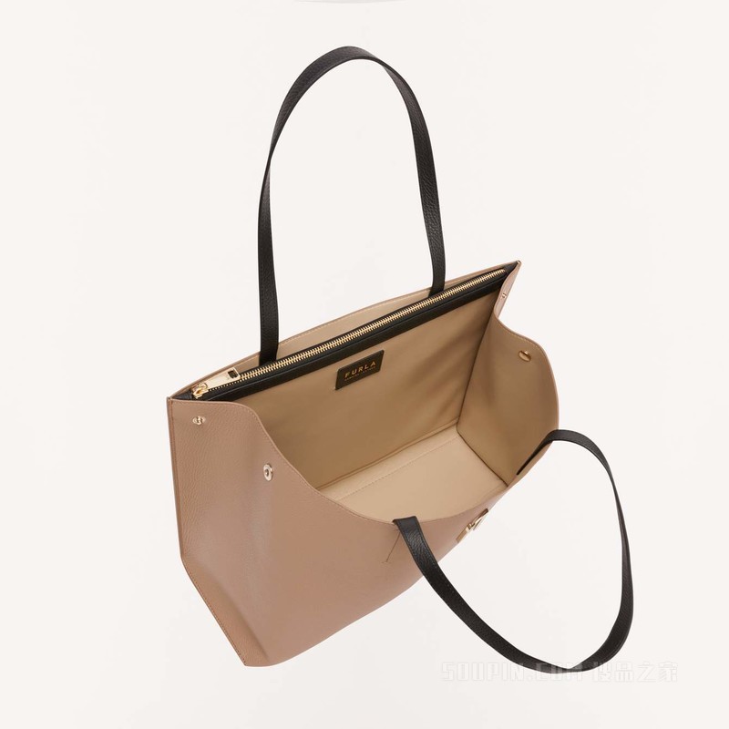 大号大手袋 Greige (Beige) Furla Sofia