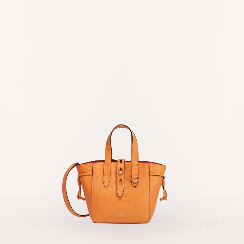 托特包 迷你款 Sunset (Orange) Furla Net