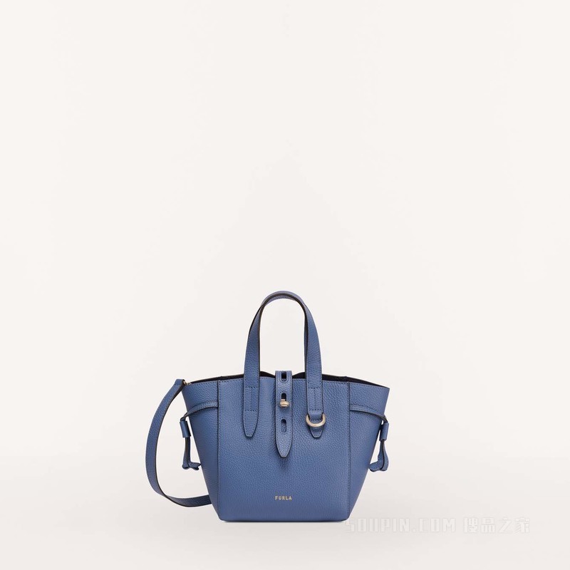 托特包 迷你款 Onda (Blue) Furla Net