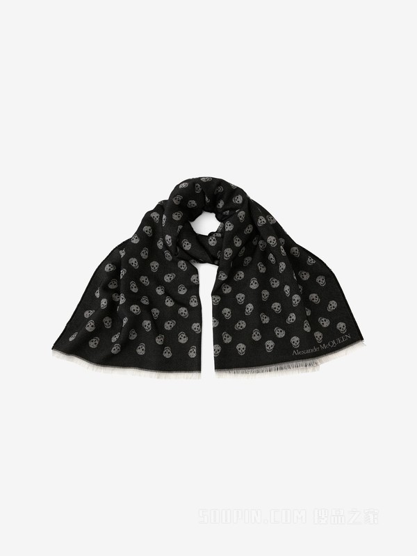 Reversible Skull Scarf