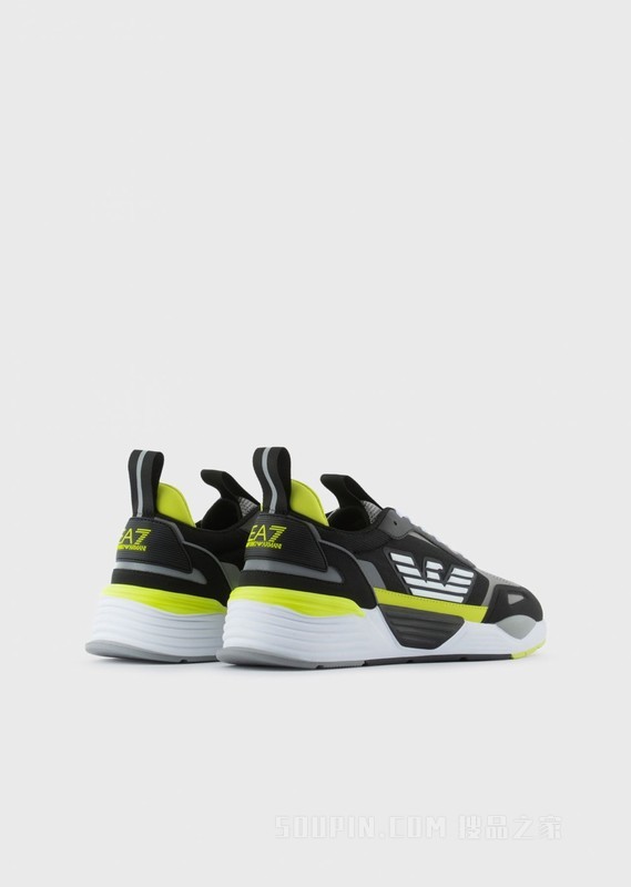 男女同款LOGO拼色运动鞋 | EA7