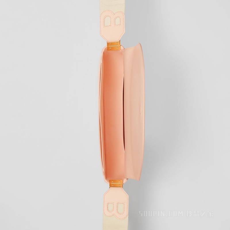 Olympia – 小号皮革埃伦匹亚包 (蜜桃粉) - 女士