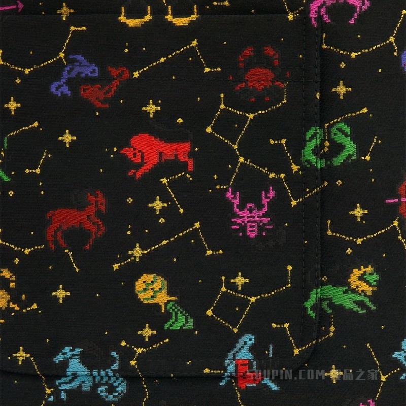 短款拉链连衣裙 黑色混纺提花科技面料多色 Dior Pixel Zodiac 图案