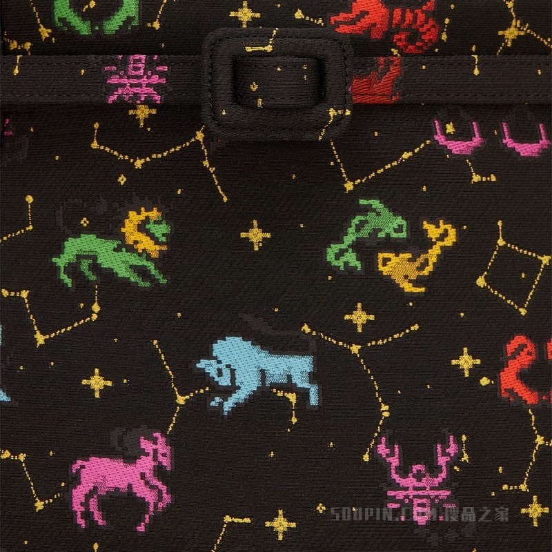短款半身裙 黑色混纺提花面料多色 Dior Pixel Zodiac 图案