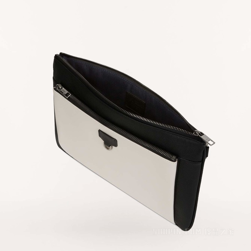 中号斜挎包 Nero (Black) Furla Man Ulisse