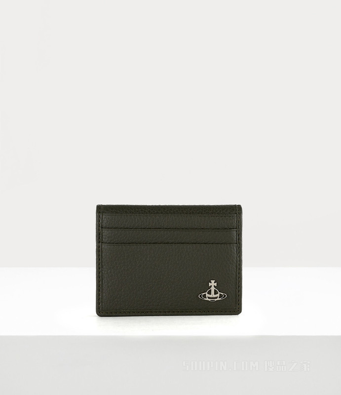 Grain Leather Man Card Holder