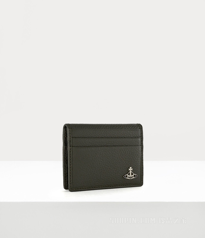 Grain Leather Man Card Holder