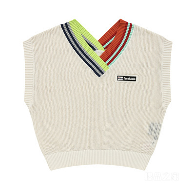 FILA X FACETASM联名女子编织衫