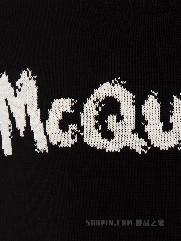 McQueen Graffiti 圆领套衫