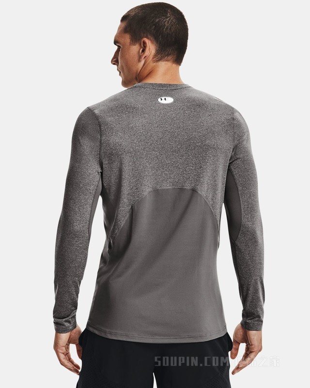 男士ColdGear® Armour Fitted圆领运动衣