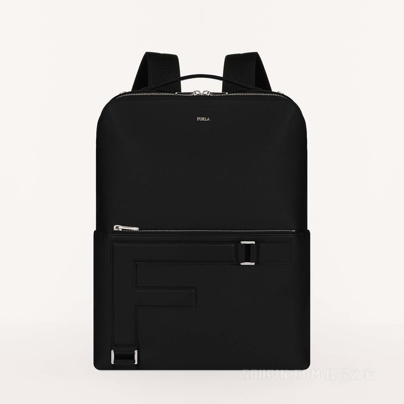 中号双肩包 Nero (Black) Furla Man Febo