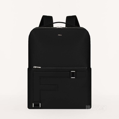 中号双肩包 Nero (Black) Furla Man Febo