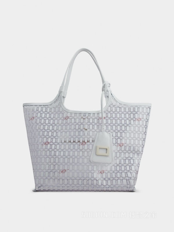 Grand Vivier PVC中号手袋 白色