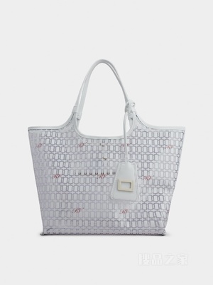 Grand Vivier PVC中号手袋 白色