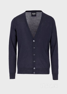 别致休闲针织开衫 | Giorgio Armani