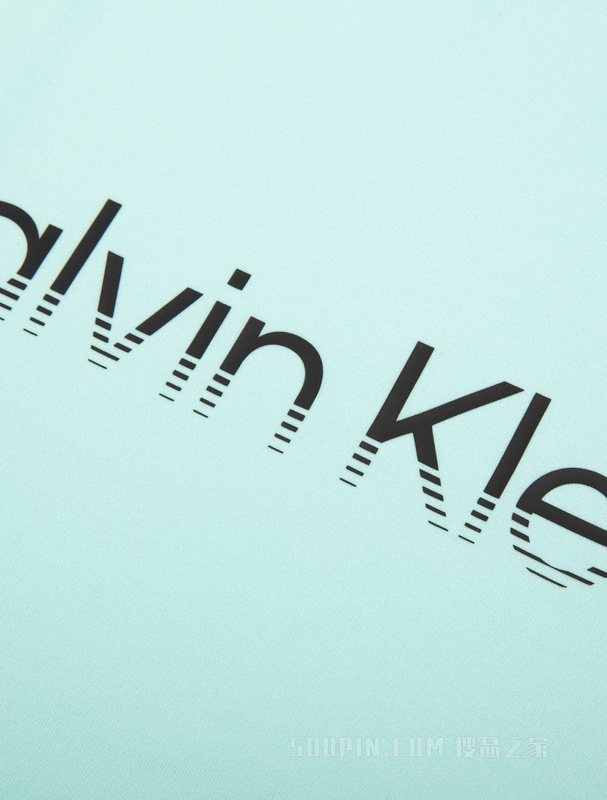 Calvin Klein 22春夏新款男士休闲圆领LOGO提花织带透气短袖T恤4MT2K137