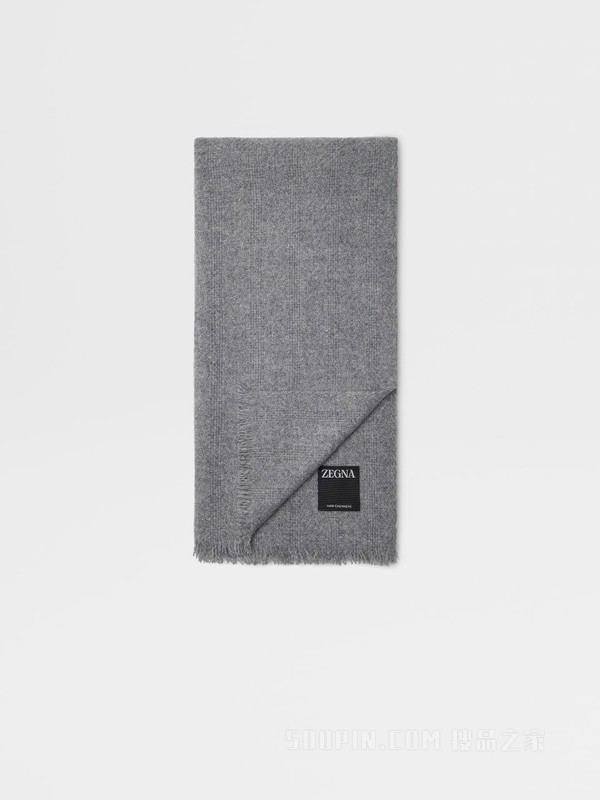 灰色 Oasi Cashmere 围巾