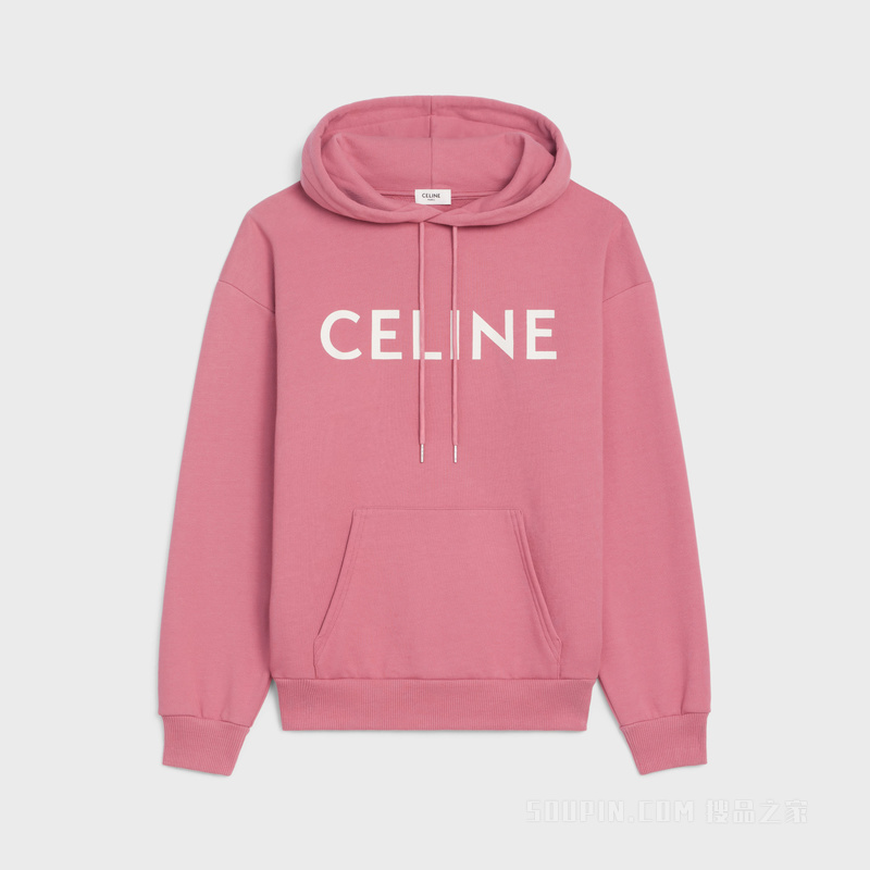 CELINE棉质抓绒连帽衫 26805