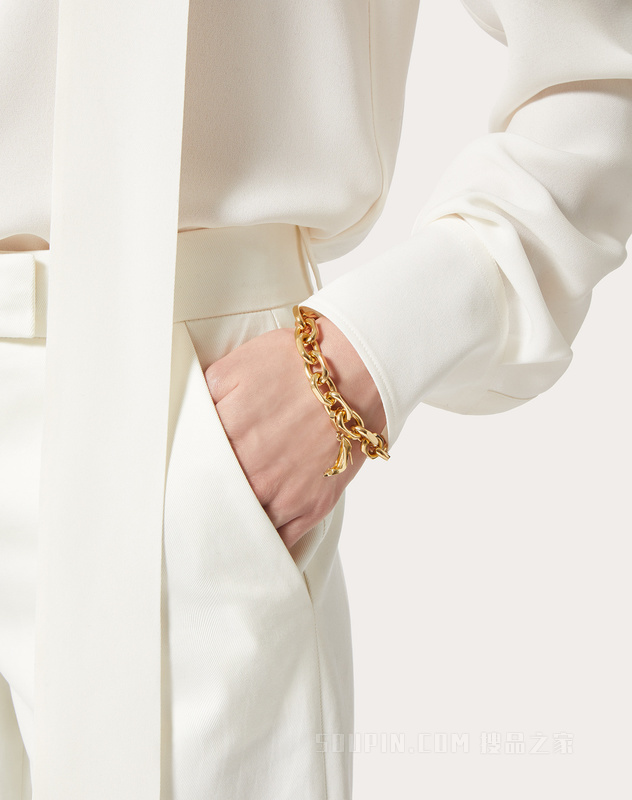 CHEZ MAISON VALENTINO ROCKSTUD金属鞋型挂饰