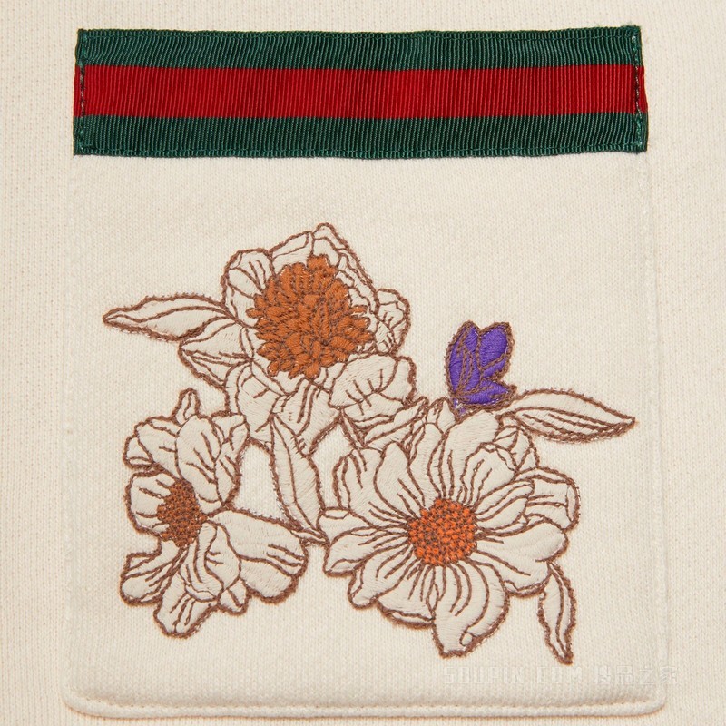 Gucci Lovelight系列棉质开衫 米白色