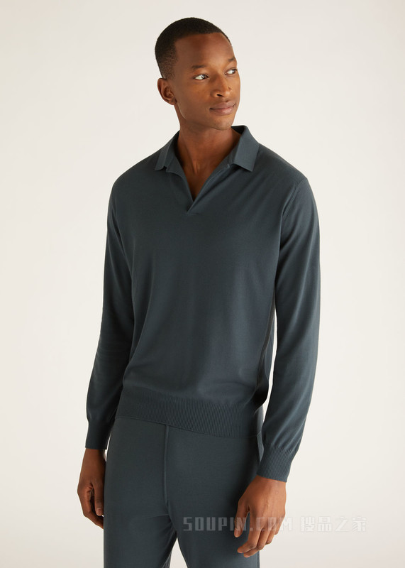 Clemont Polo 衫 初剪羊毛