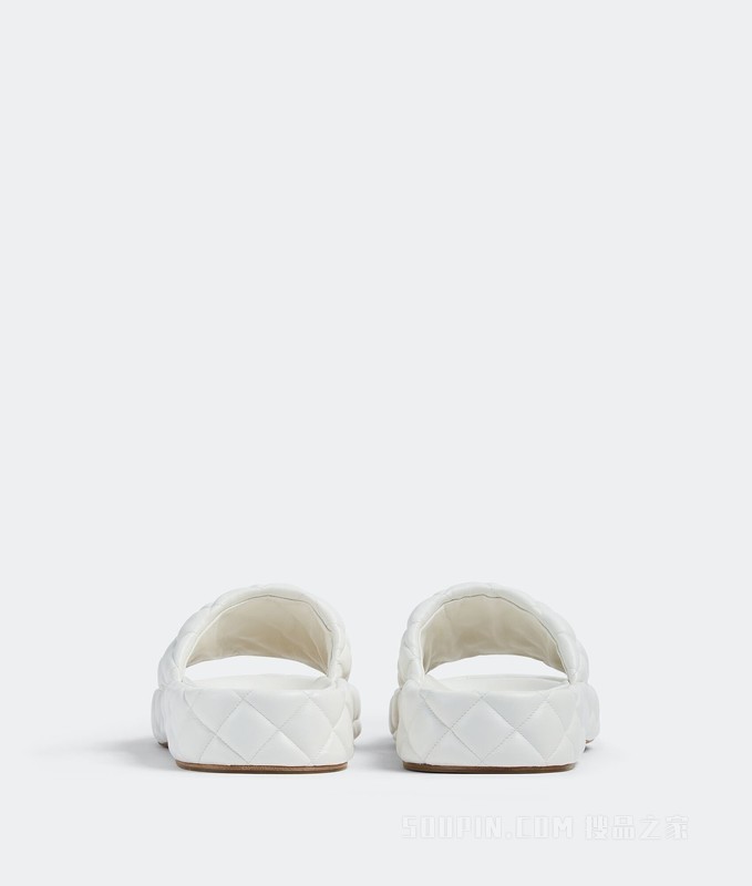 PADDED平底凉鞋