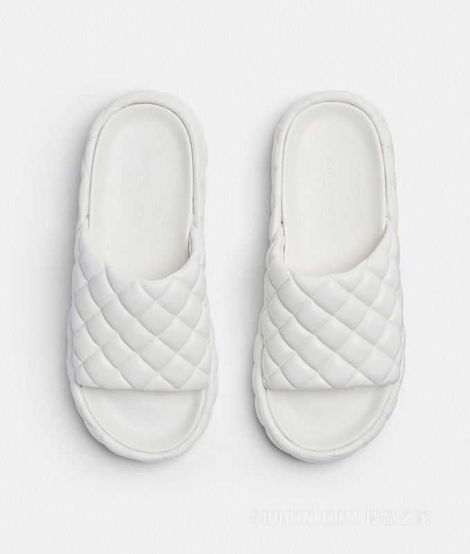 PADDED平底凉鞋