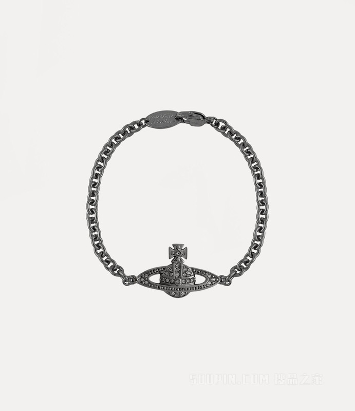 Man. Mini Bas Relief Chain Bracelet