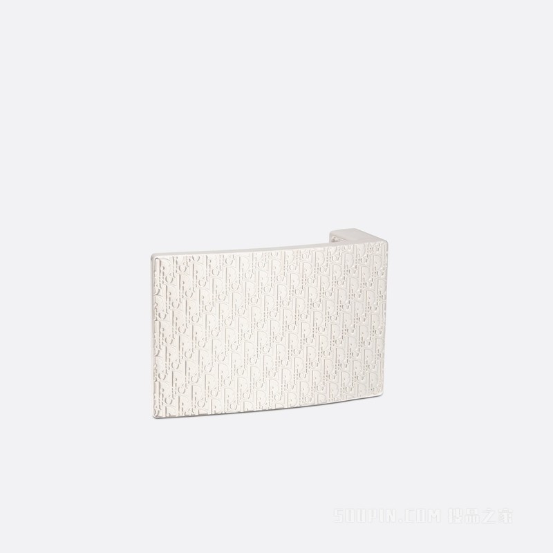 腰带扣 35 毫米金属覆层黄铜 Dior Oblique 图案