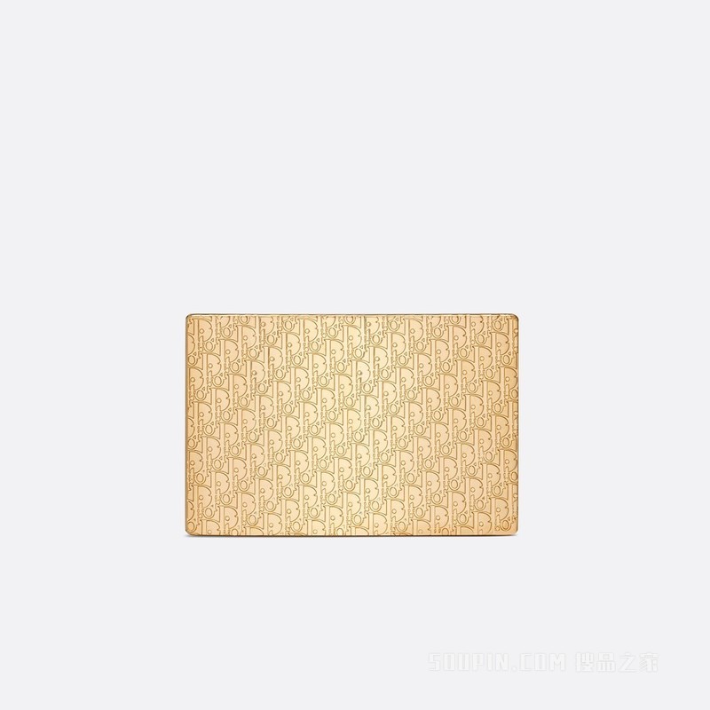 腰带扣 35 毫米金色饰面黄铜 Dior Oblique 图案