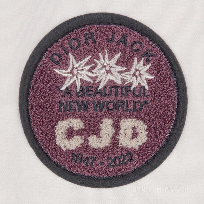 CACTUS JACK DIOR 卫衣 白色棉质起绒面料